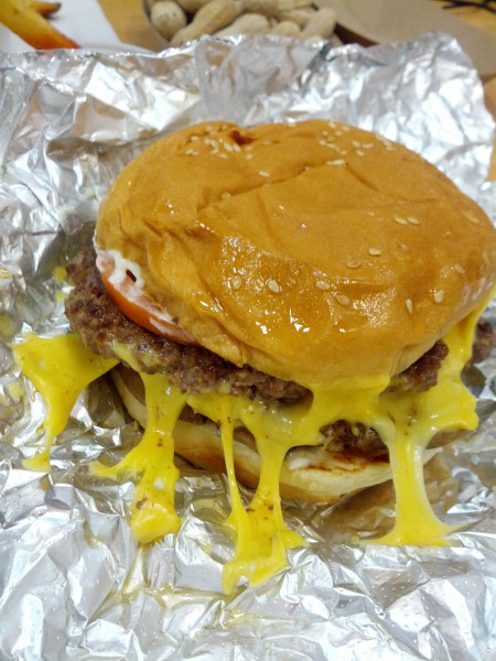 Five Guys Burger - Beacon Cheese Burger