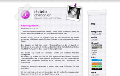 Danielle Blog