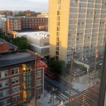 Blick aus dem Hotel