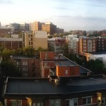 Blick aus dem Sheraton