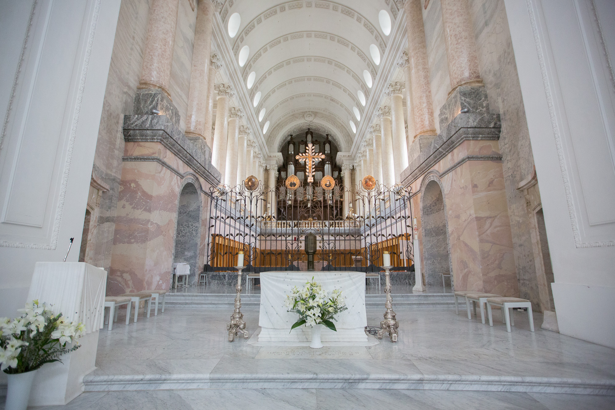 Der Altar der Abteikirche des Klosters St. Blasien