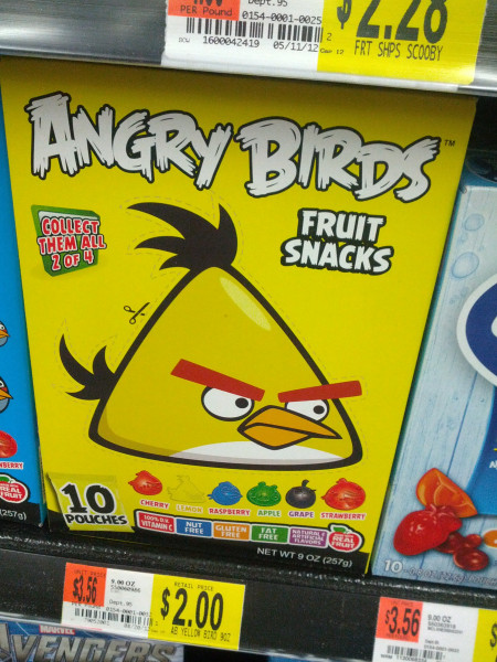 Angry Birds Cornflakes