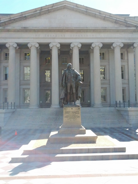 United States Treasury Building - Albert Gallatin