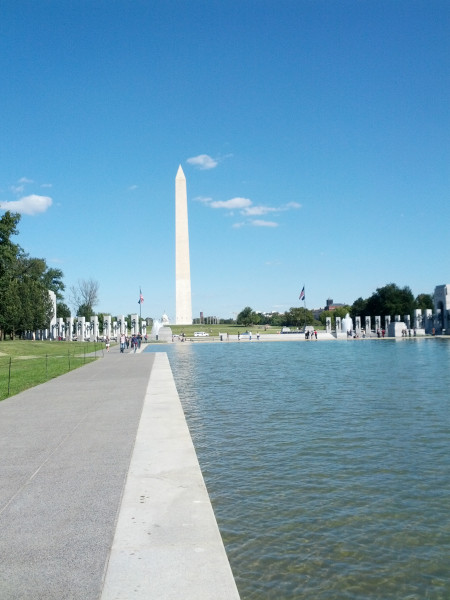 Washington Memorial mit Reflect Pool